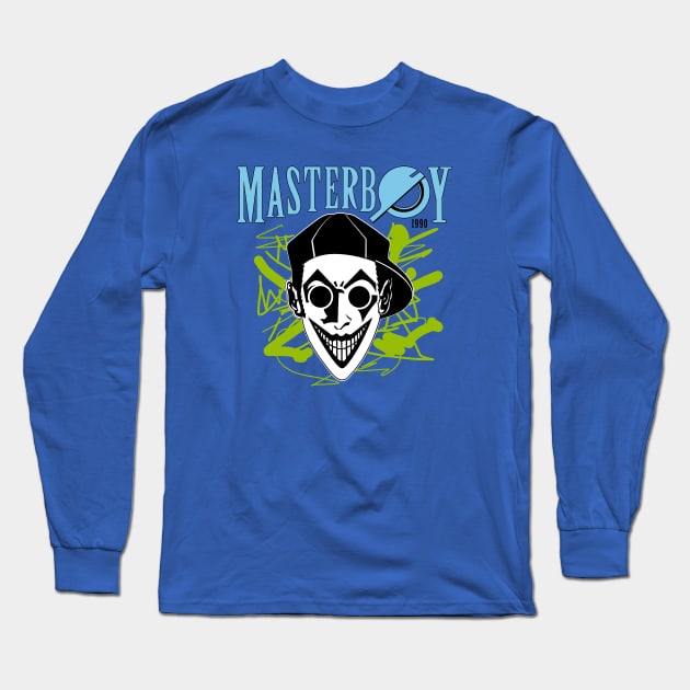 MASTERBOY - dance music 90s Long Sleeve T-Shirt by BACK TO THE 90´S